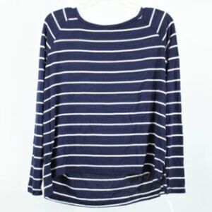 Old Navy Blue Striped Sweater